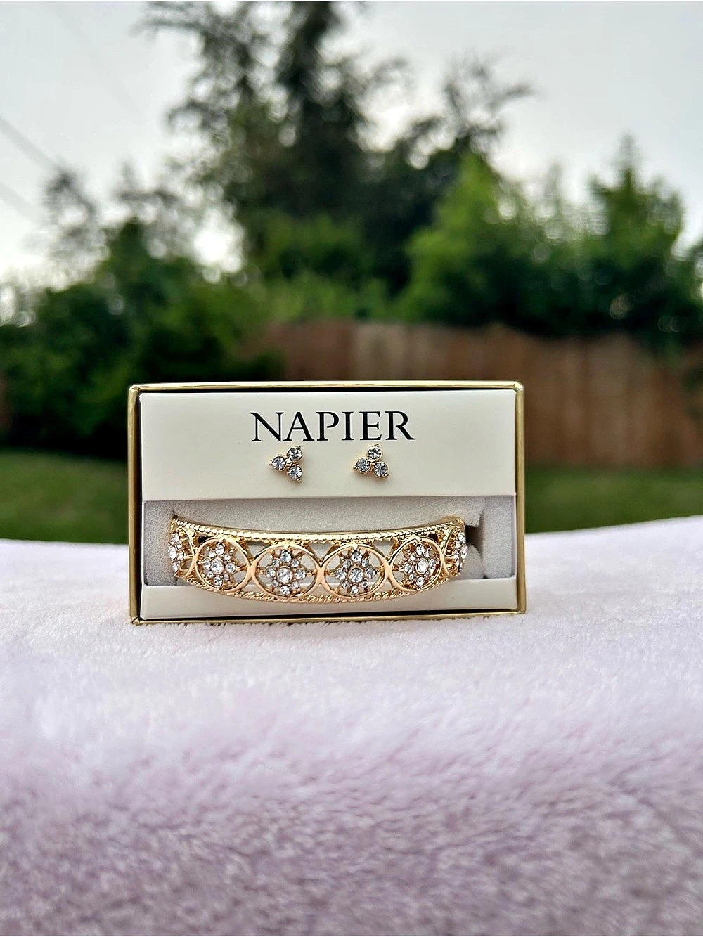 Napier Jewelry Set Gold NWT